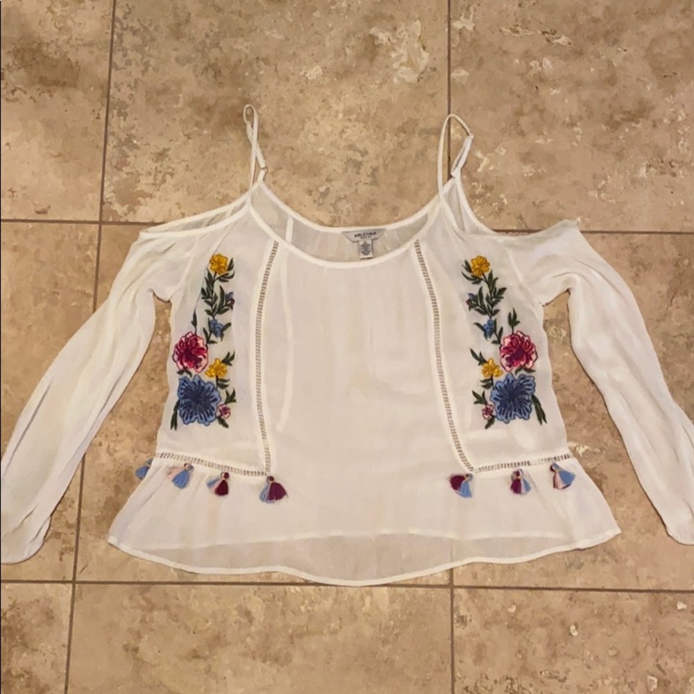 white blouse